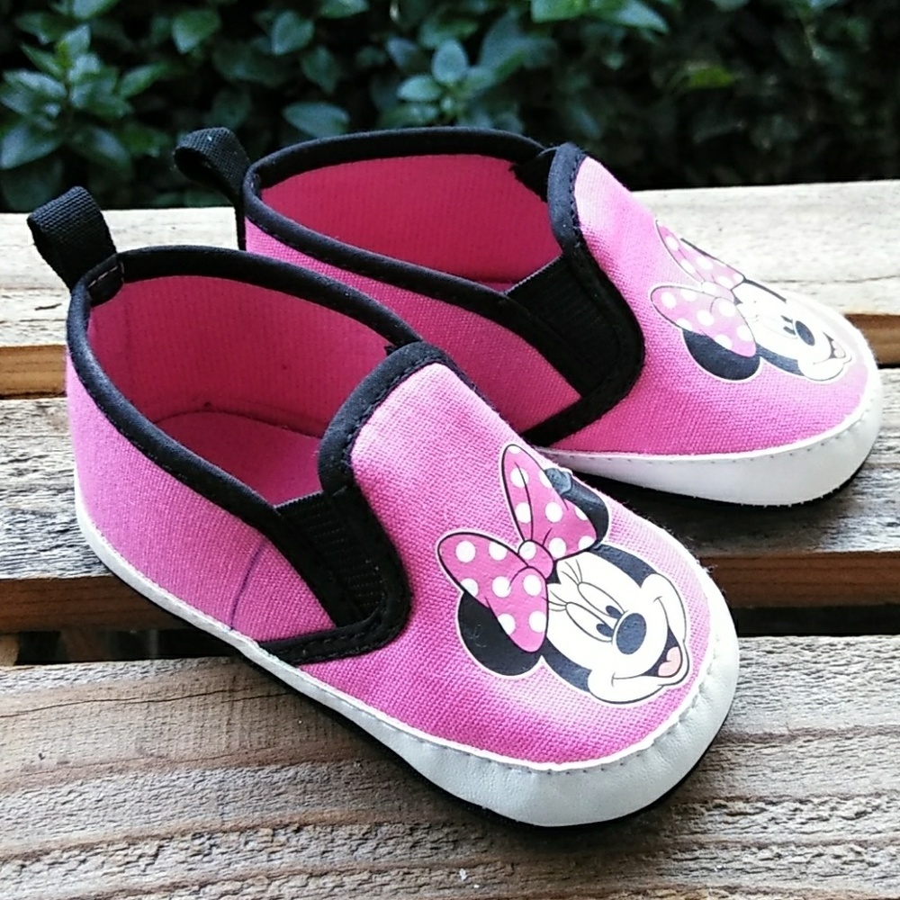 6-12MO: DISNEY'S MINNIE MOUSE SHOES - Picture 1 of 8